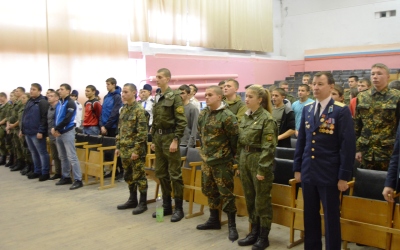 II областная военно-спортивная игра "Патриот"