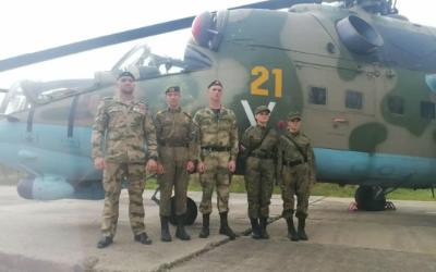 В Каменске-Уральском состоялось торжественное открытие обелиска памяти погибшим воинам вертолетного полка