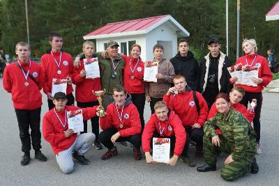 Второй день военно-спортивной игры