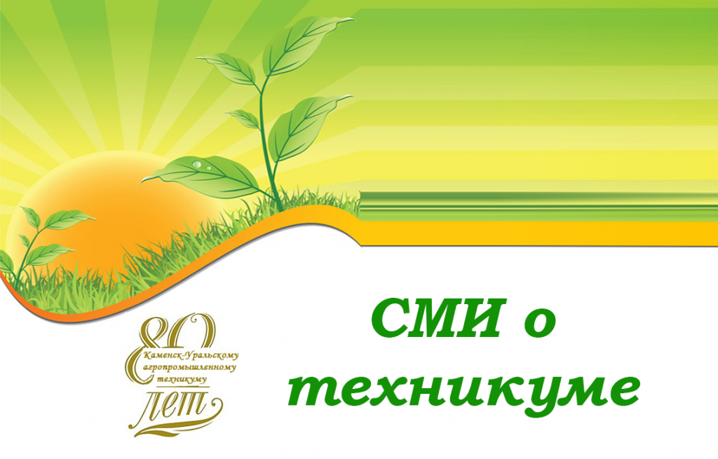 СМИ о техникуме